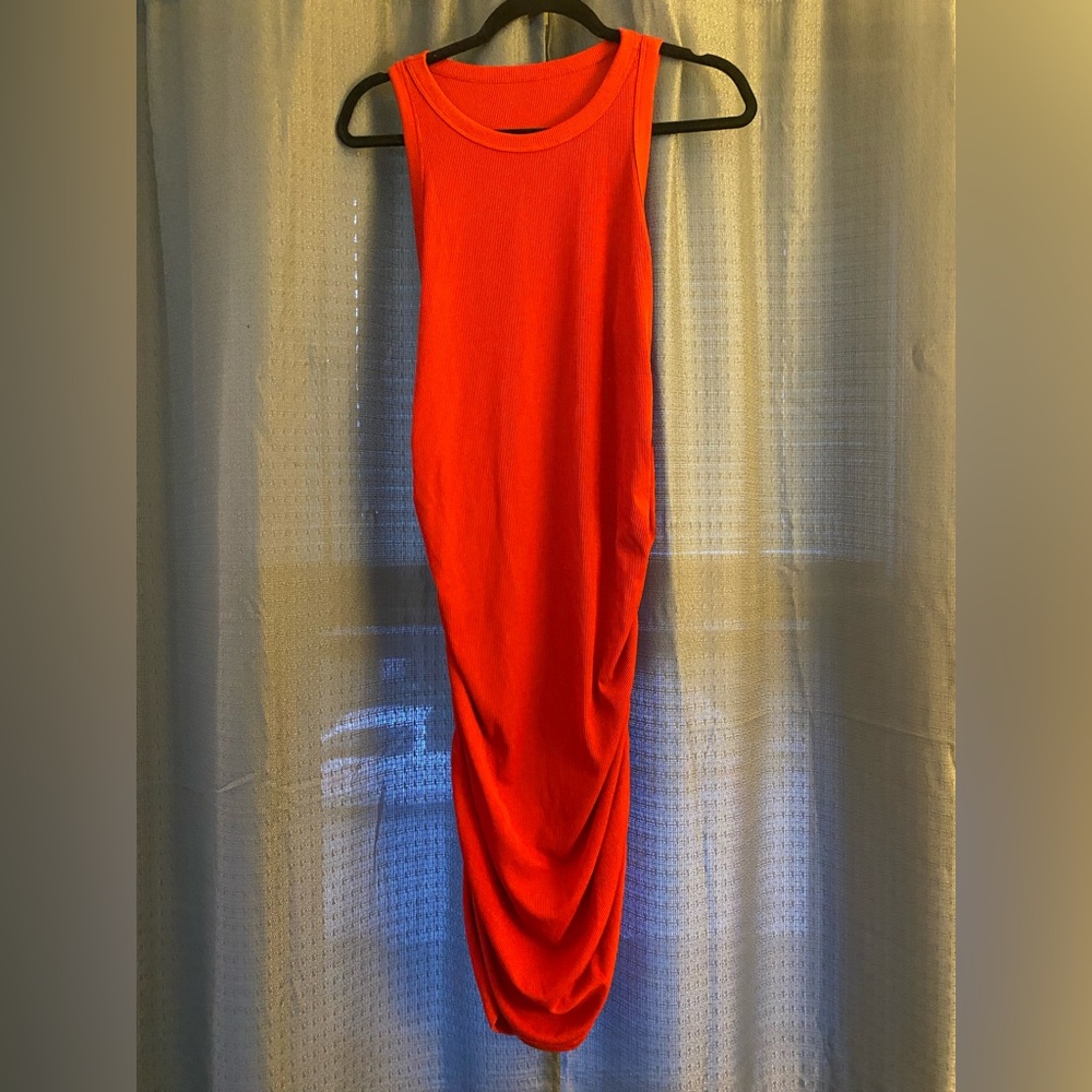 Red dress